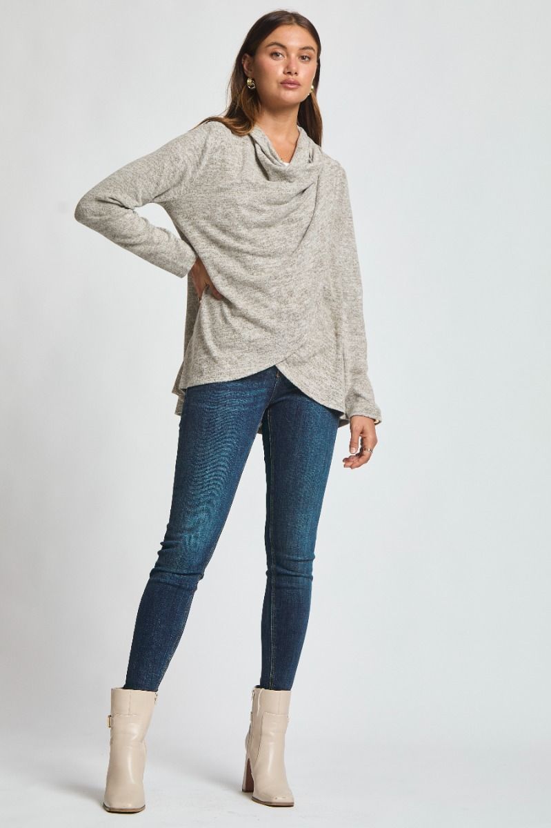 Journey | The Multi Wear Long Sleeve Top | Olive