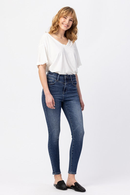 High Rise Front Yoke Skinny Jeans - ONLY 24W left *FINAL SALE*