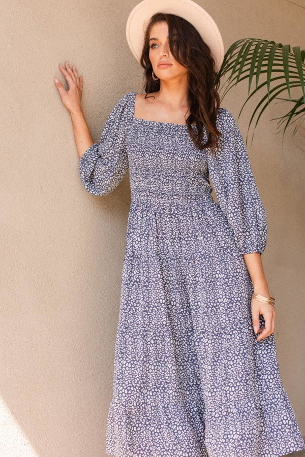 Georgia Tiered Midi Dress *FINAL SALE*