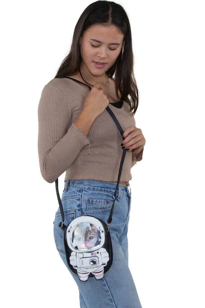 Astronaut Cat Shoulder Crossbody Bag