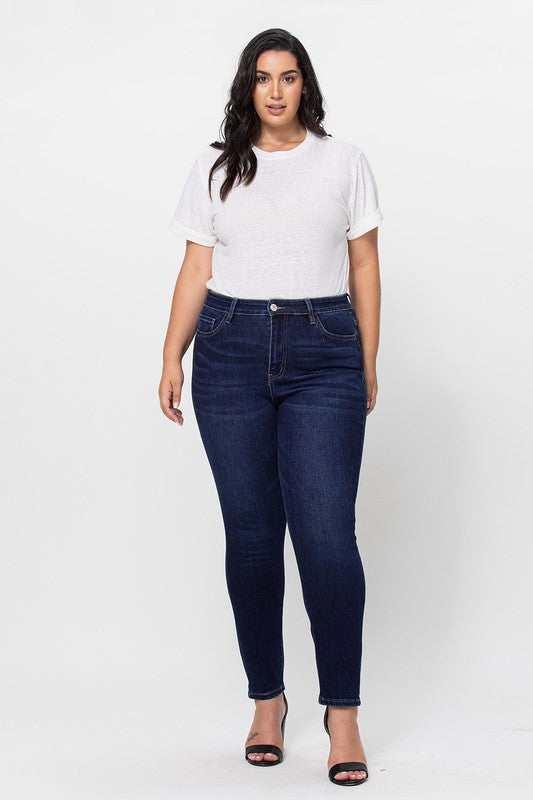 High Rise Dark Skinny Jeans *FINAL SALE*