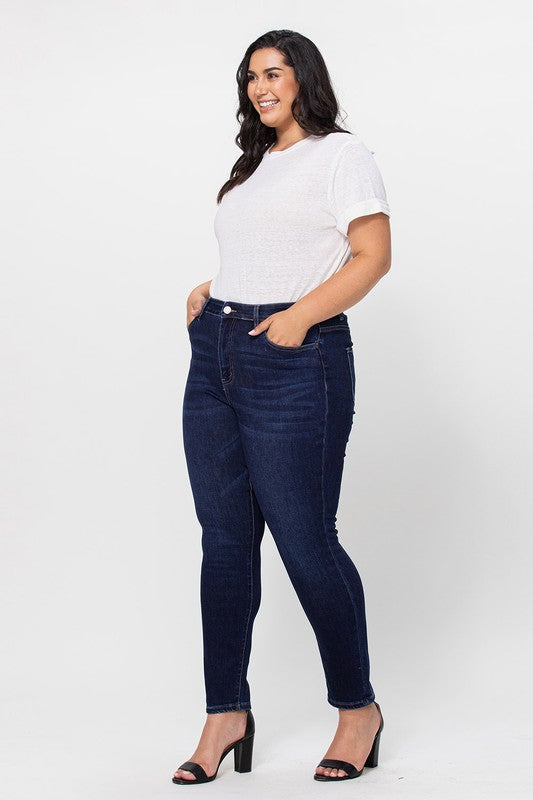 High Rise Dark Skinny Jeans *FINAL SALE*