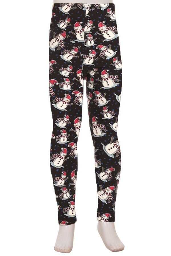 Chillin’ With My Snowmies Kids Leggings *FINAL SALE*