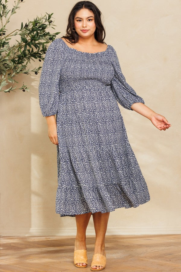 Georgia Tiered Midi Dress *FINAL SALE*