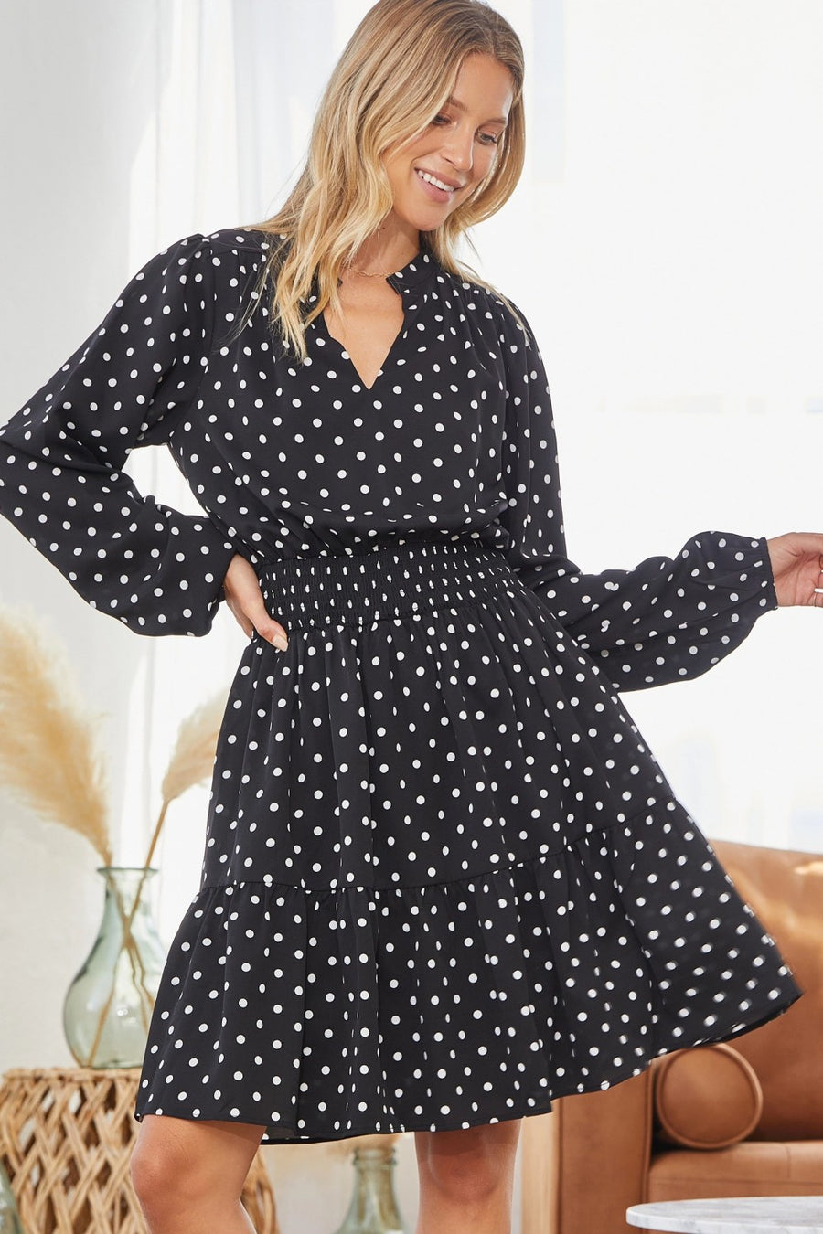 Florence Polka Dot Dress *FINAL SALE*