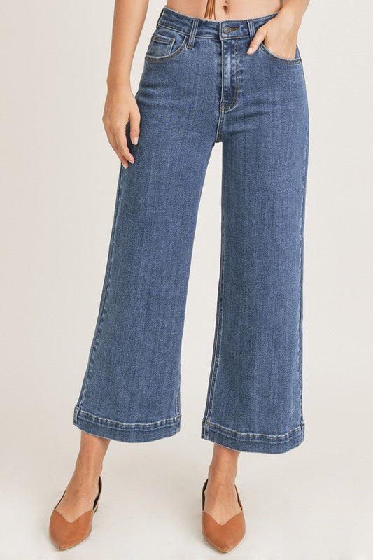 Alexia Ankle Wide Leg Jeans -*Bestseller*