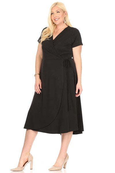Kimberley Wrap Dress *Pink and Red are FINAL SALE*