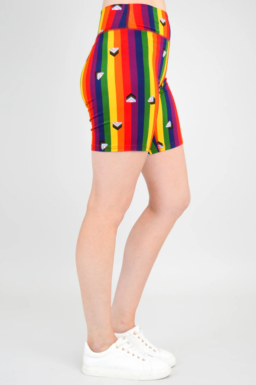 Rainbow Bamboo Biker Shorts *FINAL SALE*