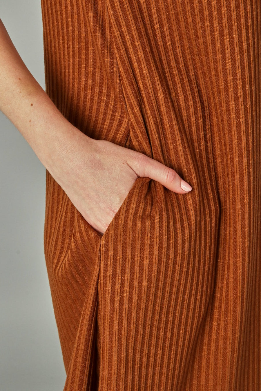 Stevie Ribbed Dress with Pockets *FINAL SALE*