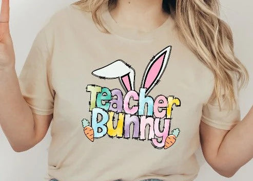 Teacher Bunny Tee