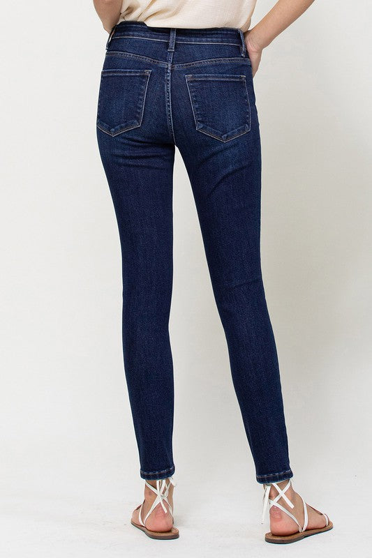 High Rise Dark Skinny Jeans *FINAL SALE*