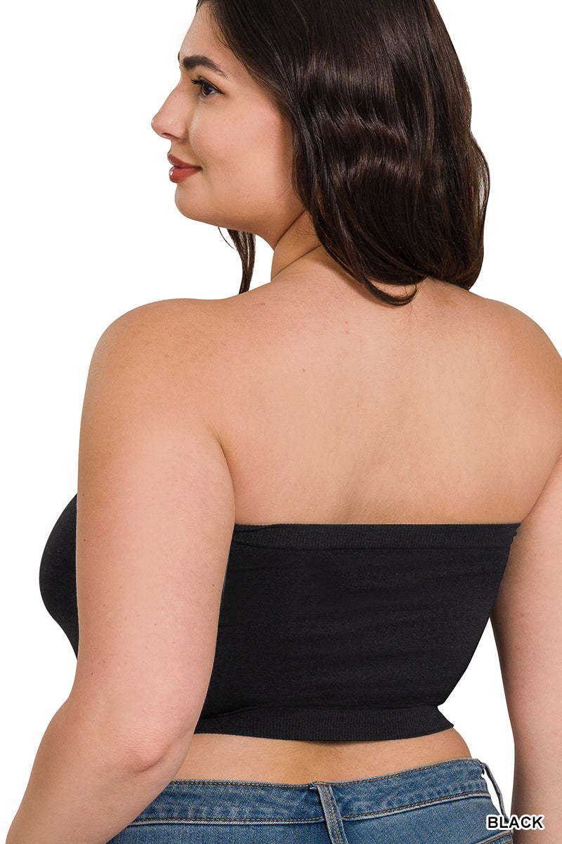 Seamless Solid Bandeau