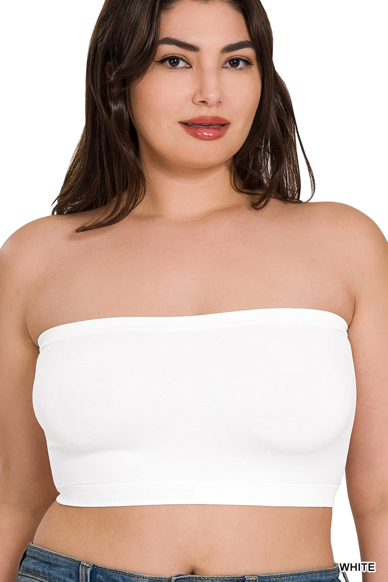 Seamless Solid Bandeau