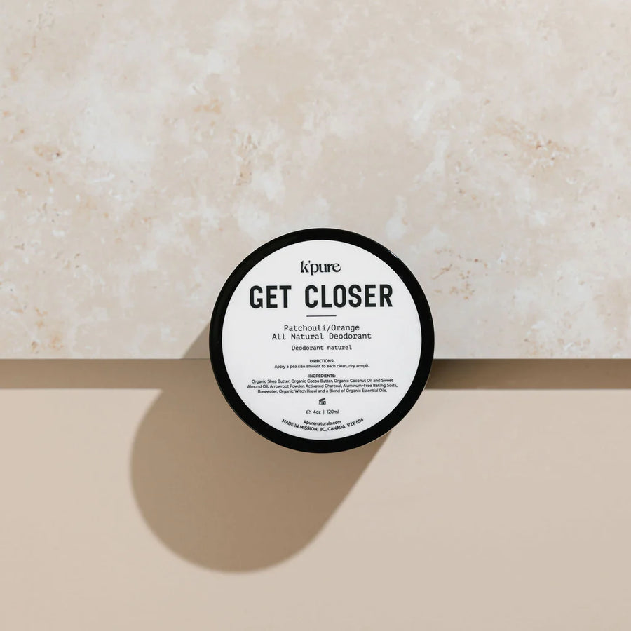 Get Closer | All Natural Deodorant