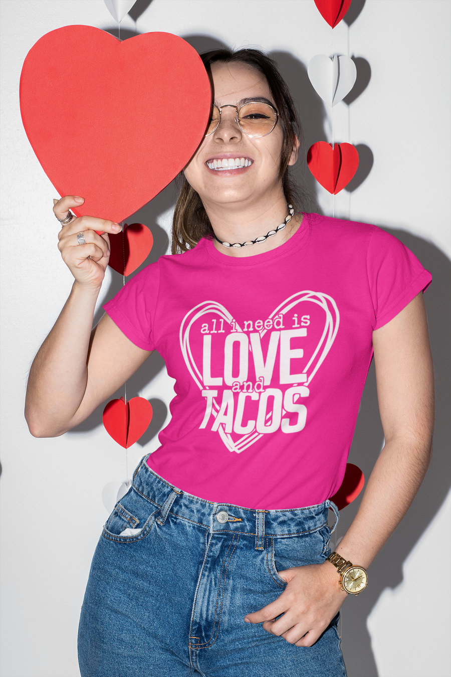 All You Need is Love and Tacos Tee