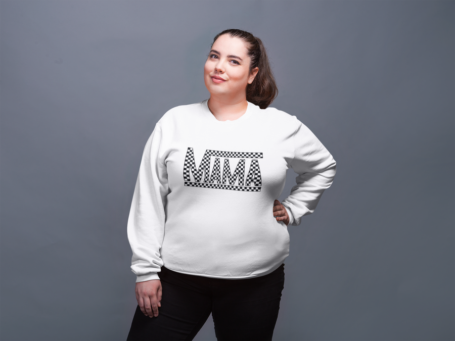 Mama Checkered | Custom Tee/Sweatshirt/Hoodie