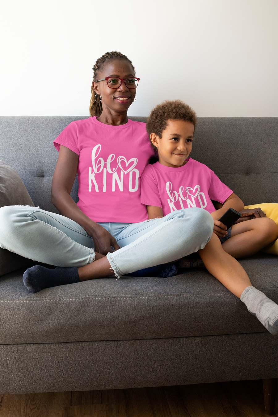 Be Kind Heart Tee (Infant Sizes up to Adult 5X)