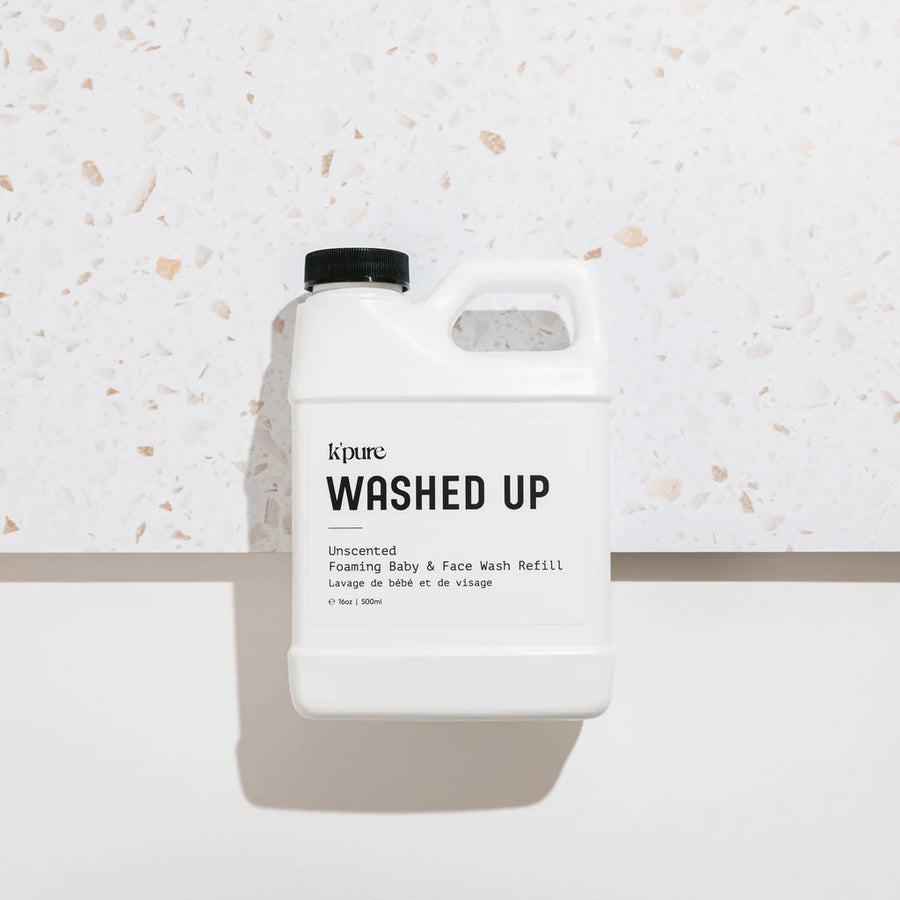Washed Up | Unscented Foaming Baby & Face Wash